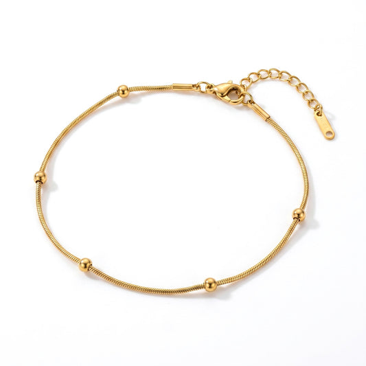 Beaded Chain Anklet