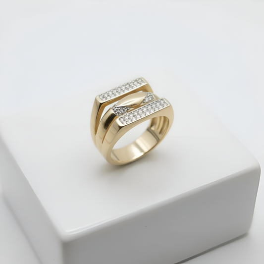 Imperial Spark Adjustable Ring