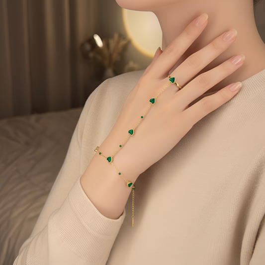 Emerald Zarkoon Anja + Ring