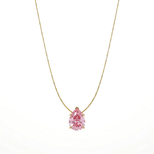 Pear-Cut Diamond Pendant
