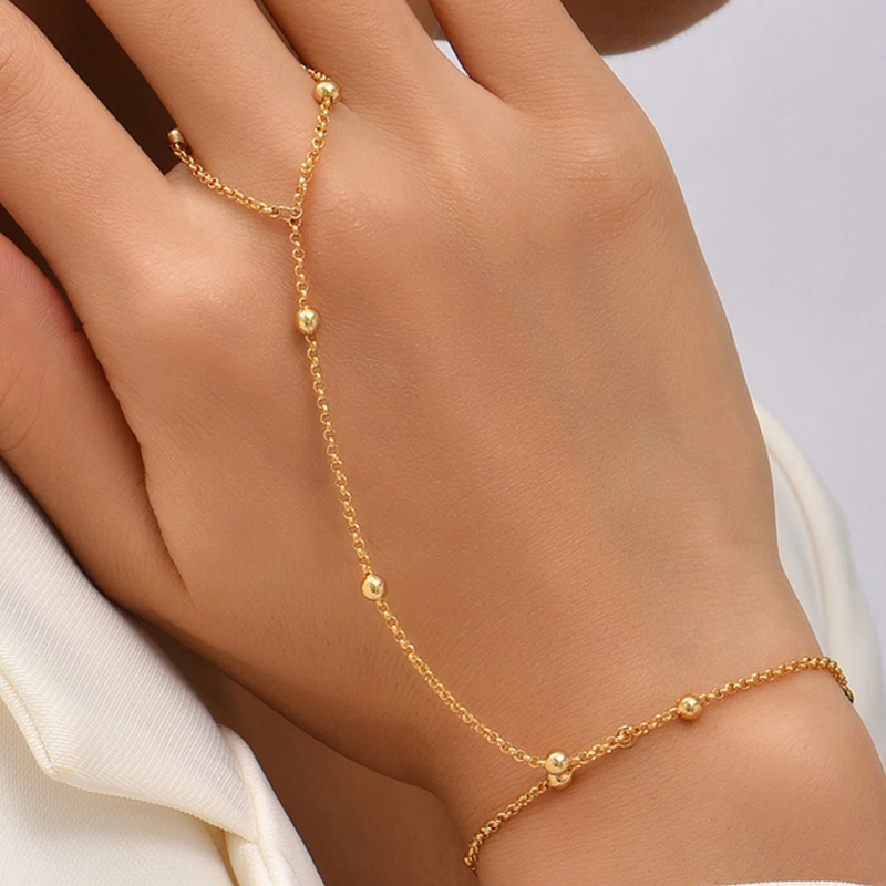 Hand Chain Bracelet | Stainless steel