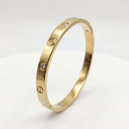Stainless Steel Love Bangle