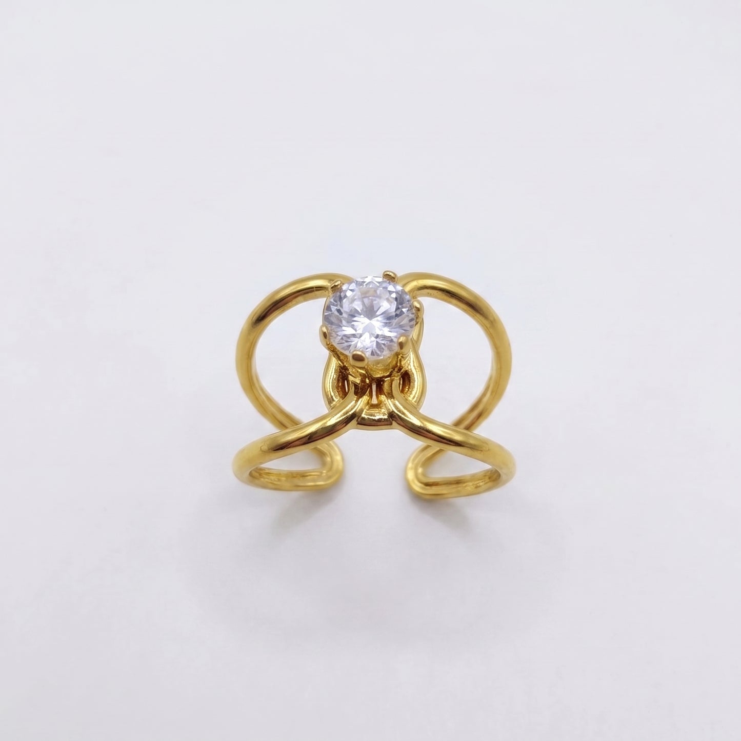 Nova Swirl Ring | Adjustable