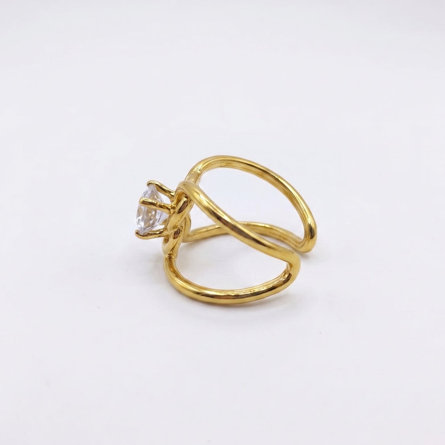 Nova Swirl Ring | Adjustable