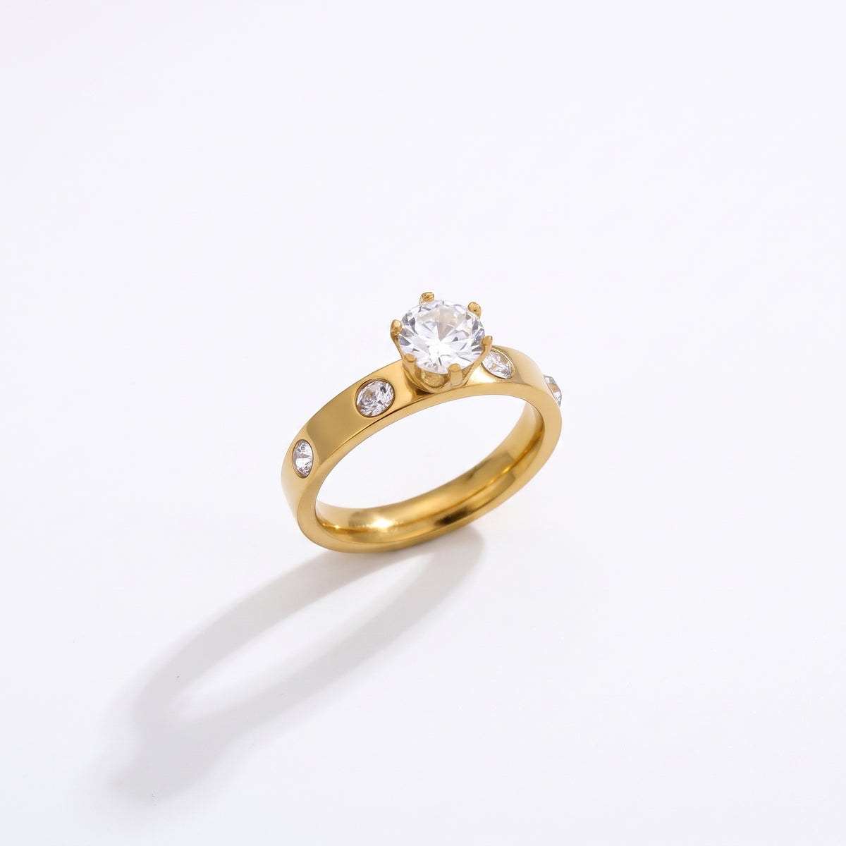Rhinestone Diamond Ring