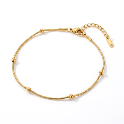 Beaded Chain Anklet
