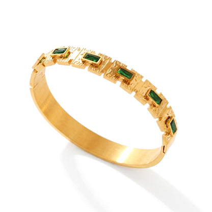 Deal Box Emerald Green Bracelet & Bangle Set