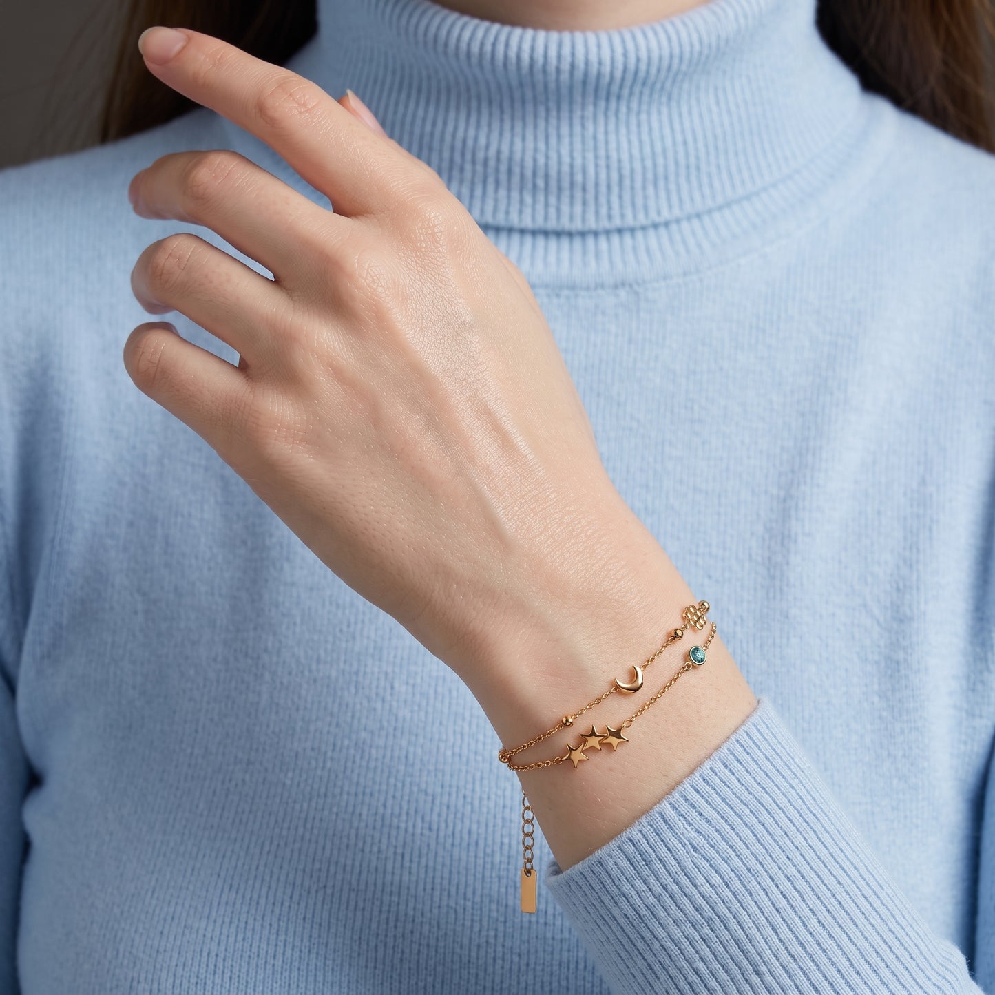 Celestial Layered Bracelet