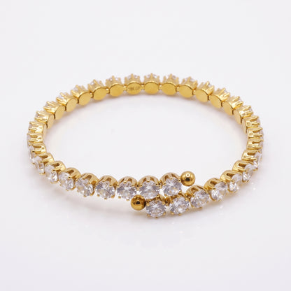 Anastasia cuff - Stainless Steel