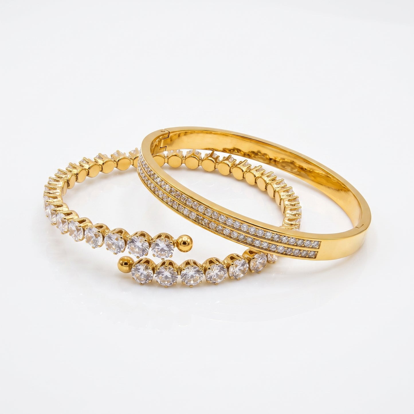 Crystal Dou | Diamond + Anastasia Bangle