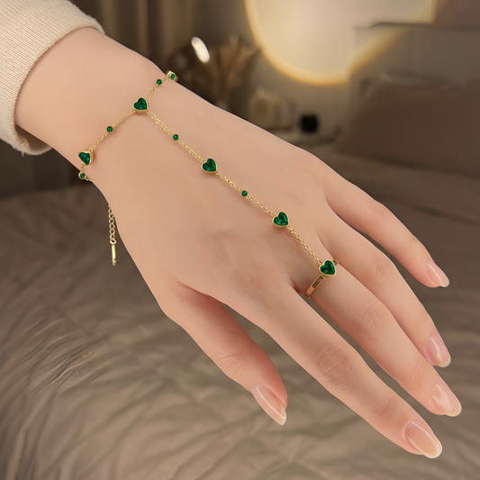 Emerald Zarkoon Anja + Ring