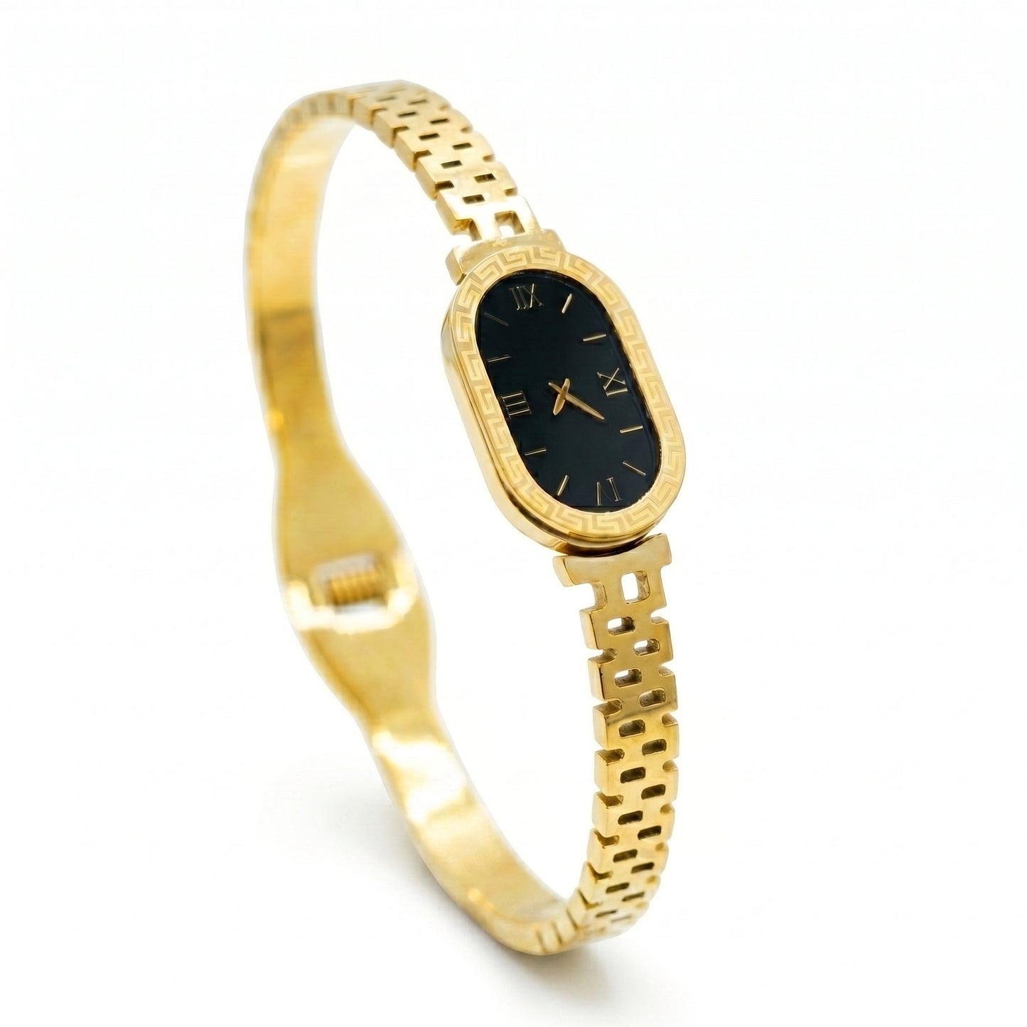 Watch Style stainless steel Bangle