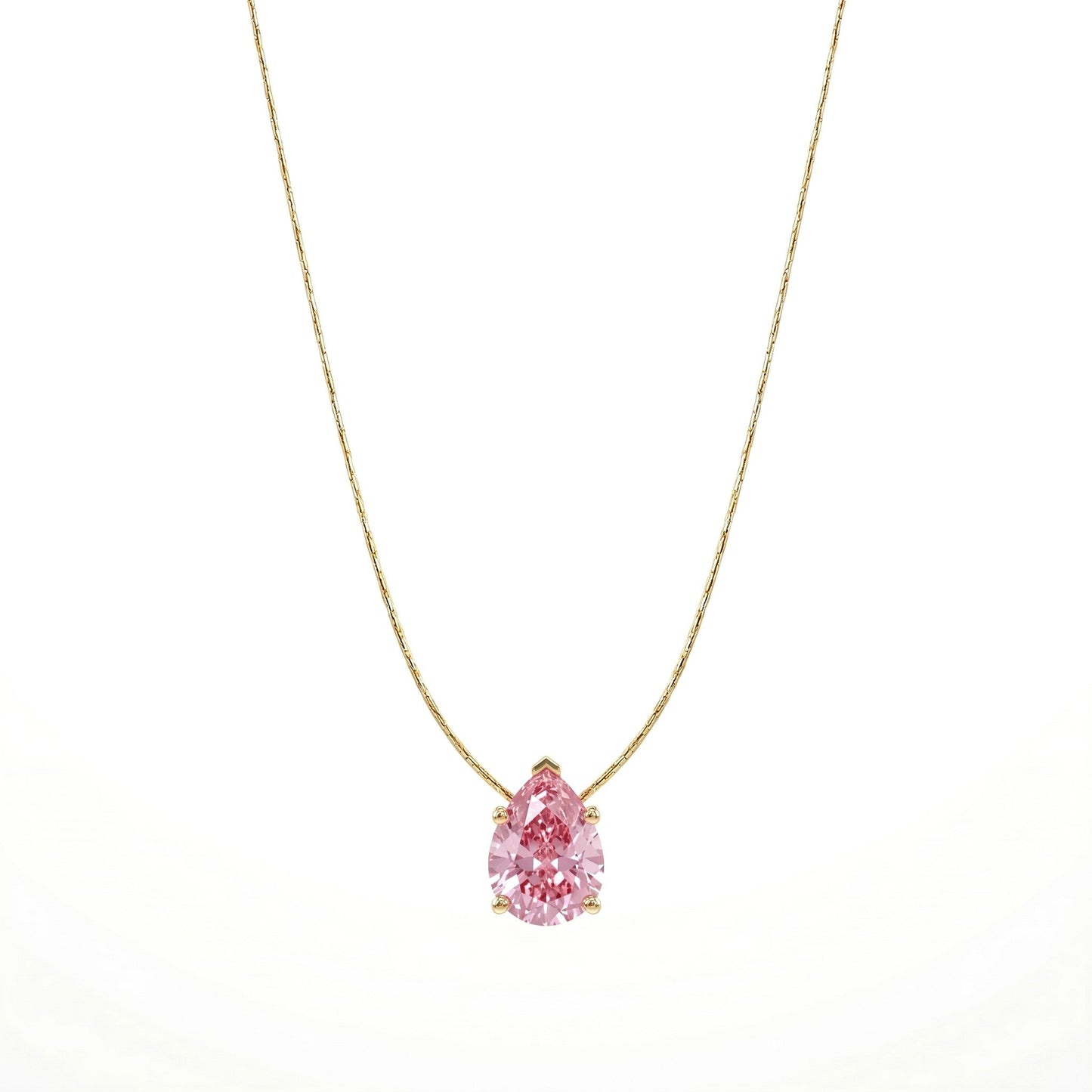 Pear-Cut Diamond Pendant