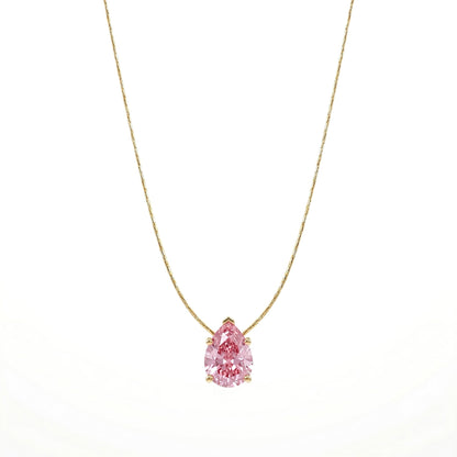 Pear-Cut Diamond Pendant