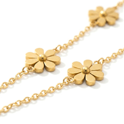 Golden Petal Necklace