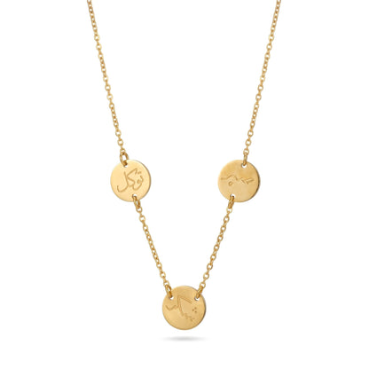 صبر,شکر،توکل Necklace
