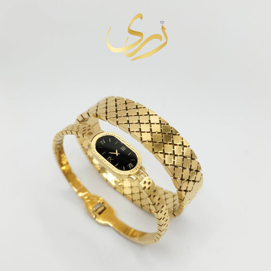 Deal Box watch Style Bangle , Sparkle Bangle