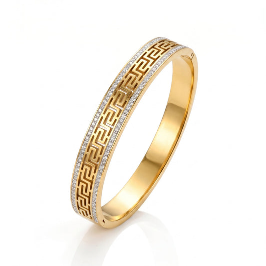 Sparkling Greek Bangle