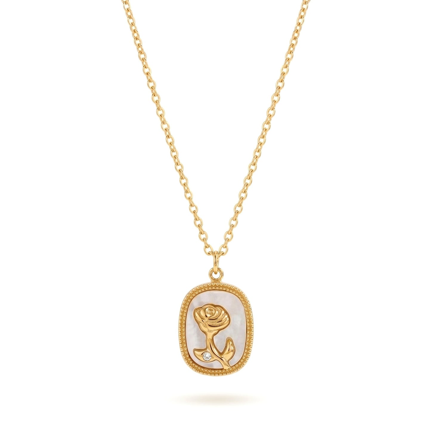 VINTAGE ROSE PENDANT