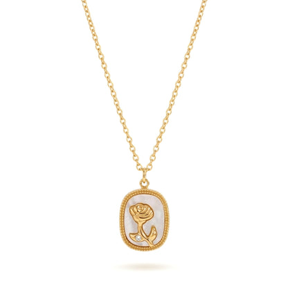 VINTAGE ROSE PENDANT