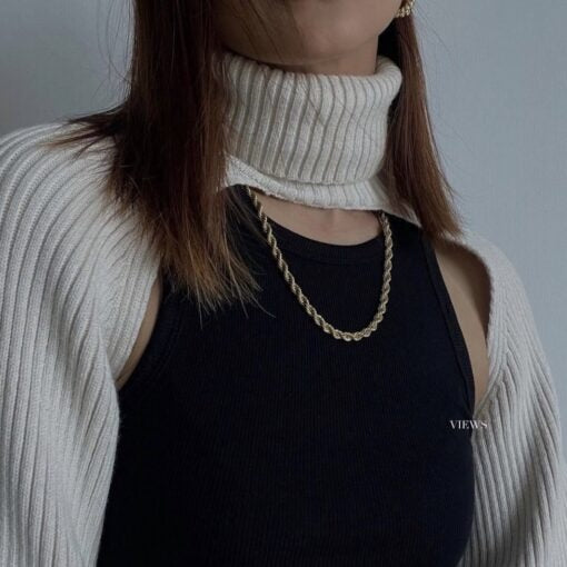 TWISTED ROPE CHAIN | 5MM