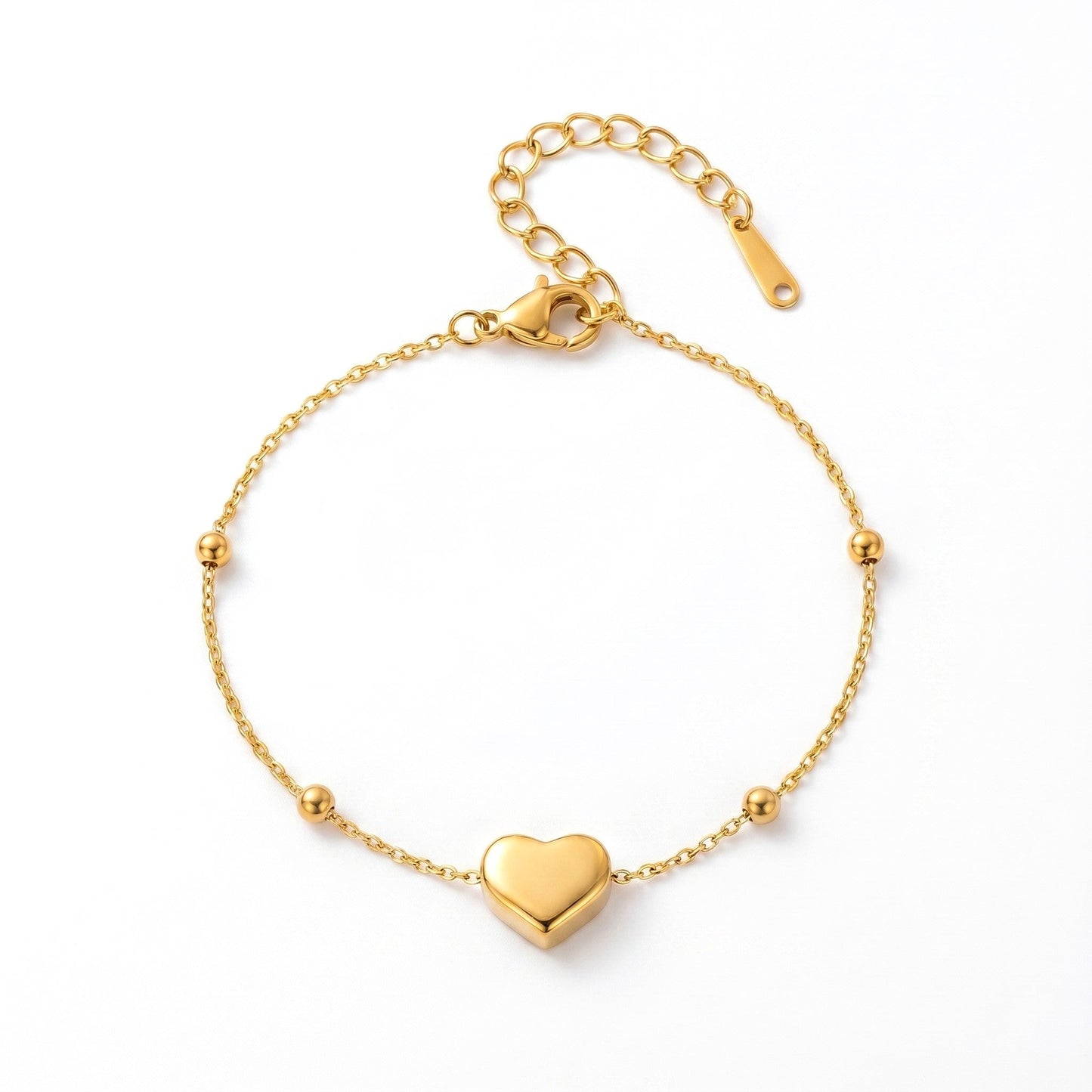 Minimal Heart Set | Stainless Steel