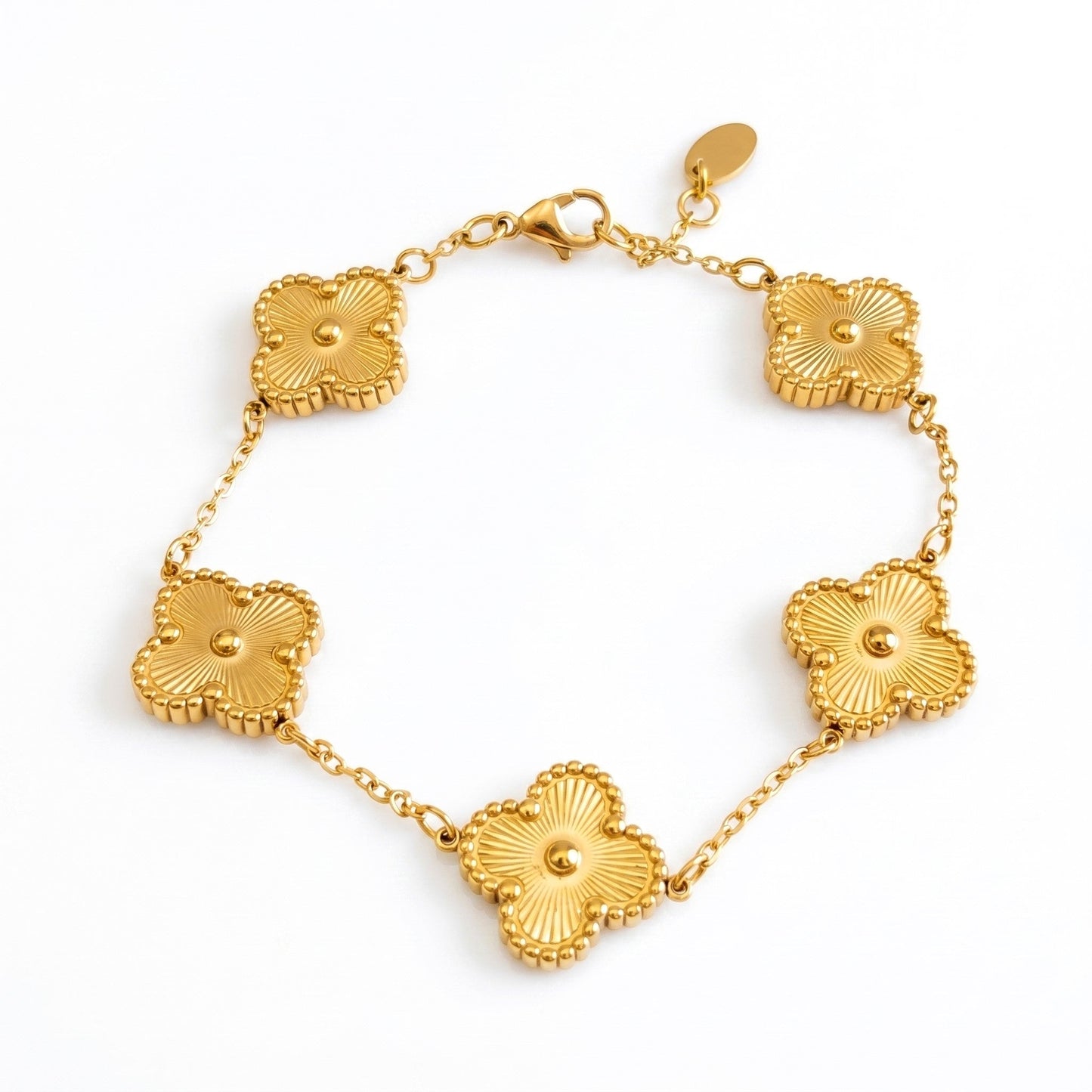 Golden clover Bracelet