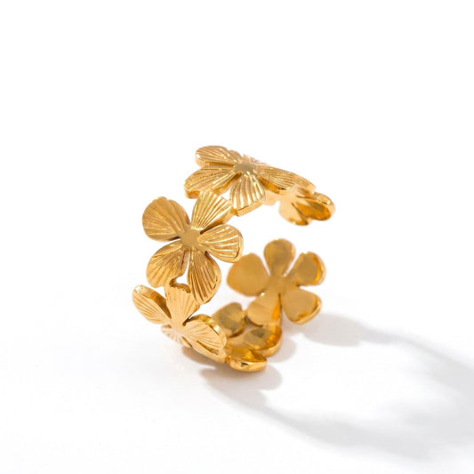 Blossom Wreath Ring - Adjustable