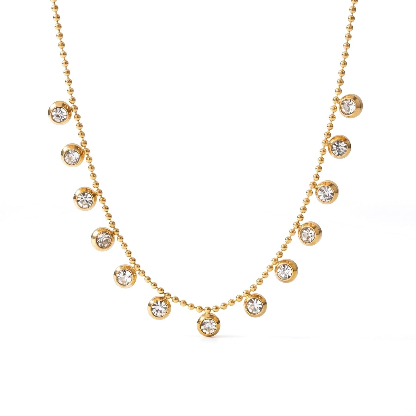Dewdrop Necklace - Stainless Steel