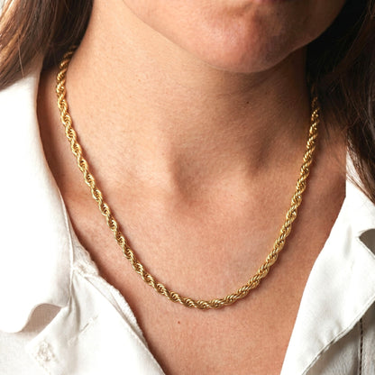 Twisted Rope Chain